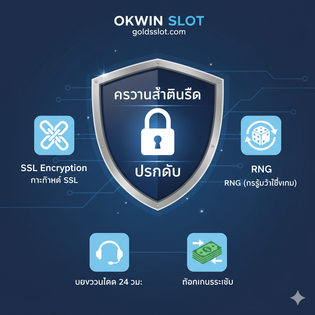 ภาพสรุปความน่าเชื่อถือ ความปลอดภัย และบริการลูกค้าตลอด 24 ชั่วโมง