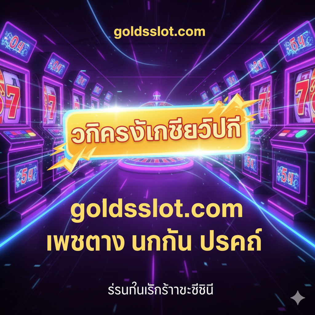 ภาพสรุปและกระตุ้นการตัดสินใจ (Call-to-Action) สไตล์ Dynamic และดึงดูดใจ ใช้ภาพพื้นหลังที่เป็นลวดลายของคาสิโนหรือสล็อตแมชชีนที่มีแสงนีออนสีม่วงและน้ำเงิน กึ่งกลางภาพเป็นปุ่มขนาดใหญ่ที่สว่างไสวเขียนว่า 'สมัคร Dexter Slot' หรือ 'คลิกรับเครดิตฟรี' พร้อมสัญลักษณ์ลูกศรที่พุ่งไปข้างหน้าอย่างรวดเร็ว มีข้อความสำคัญเน้นย้ำ 'goldsslot.com เว็บตรง มั่นคง ปลอดภัย' อยู่ด้านล่าง จัดวางองค์ประกอบให้ดูมีพลังและเร่งด่วน กระตุ้นให้ผู้ชมคลิกและเริ่มเล่นทันทีเพื่อ 'เริ่มต้นเส้นทางเศรษฐี'