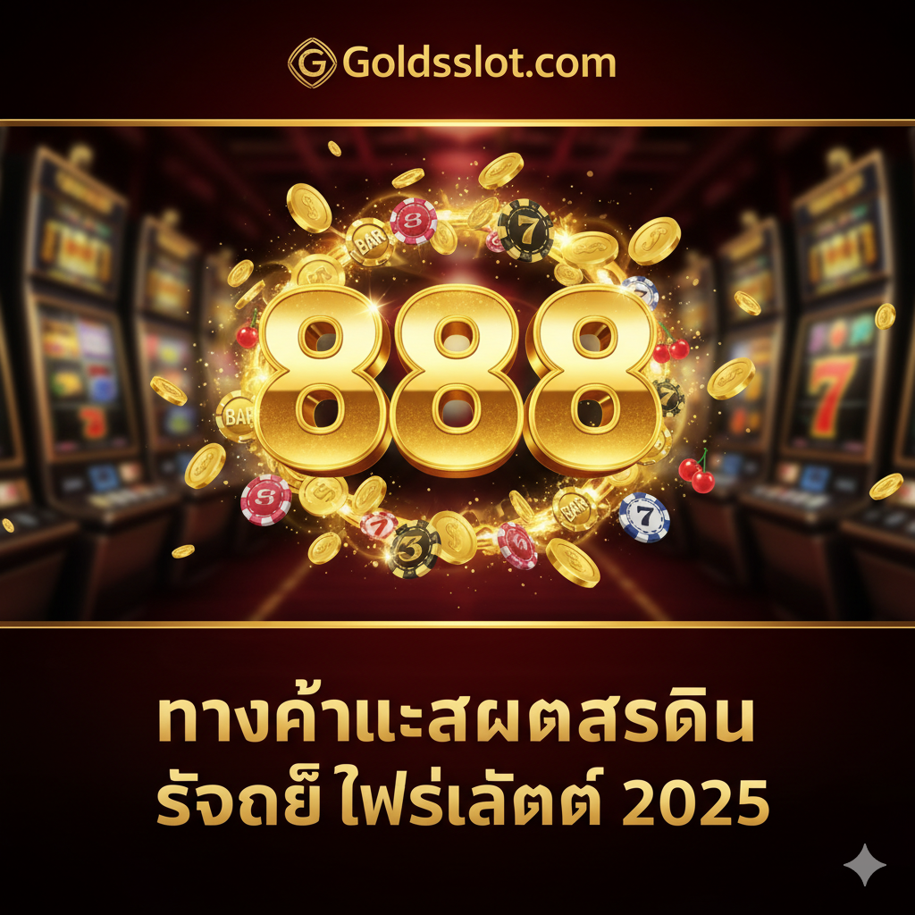 ออกแบบปกที่เน้น Kaki 888 Slot ด้วยสีทองและแดง มีเลข 888 สัญลักษณ์สล็อต และข้อความ 'ทางเข้าและสมัครสมาชิก รับเครดิตฟรีล่าสุด 2025'